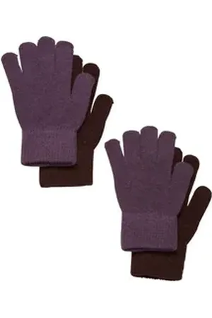 CeLaVi Strickhandschuhe Magic Gloves 2-pack lila 7-12 Jahre