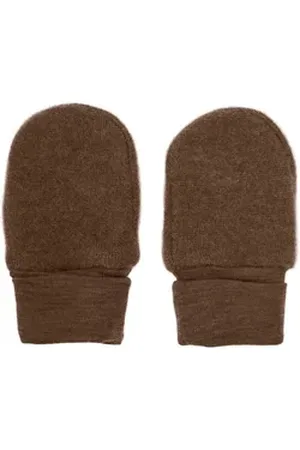 FIXONI Fäustlinge Mittens Single Layer braun 74/80 - ca. 9-12 Monate
