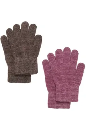 CeLaVi Strickhandschuhe Magic Glitter Gloves 2-Pack lila 7-12 Jahre