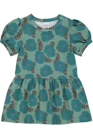 Green Cotton Print-Shirt T-Shirt Power grün 116