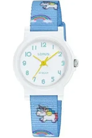 Lorus Quarzuhr Kids Regenbogenzeit-Lehrer, (Set) weiß
