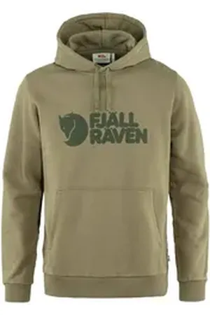 Fjällräven Sweatshirt Hoodie Logo grün XL