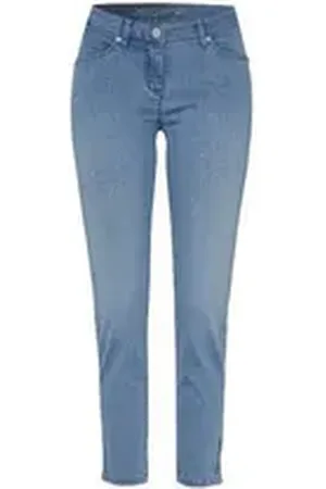 Toni 5-Pocket-Jeans Jeans für Damen in unifarben uni regular fit (1-tlg) weiß 36