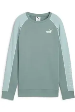 PUMA Langarmshirt SPORT RELAXED CREW TR grün XL