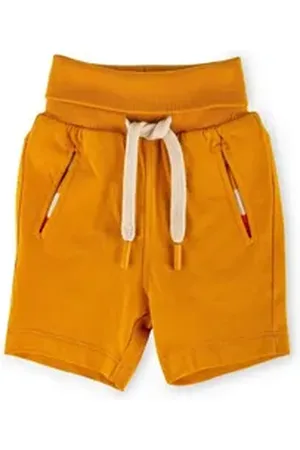 sigikid Bermudas Babyhose Bermuda Happy Crocodile (1-tlg) gelb 92
