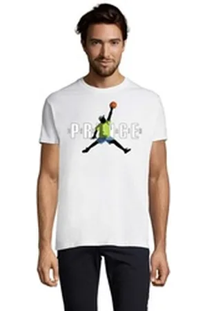 Blondie & Brownie T-Shirt Herren Fresh Prince Bel Air Basketball weiß 4XL