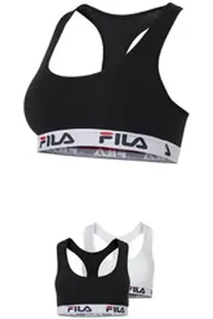 Fila Bustier Bra Woman (2er Pack) ohne Polsterung und ohne Bügel bunt XL