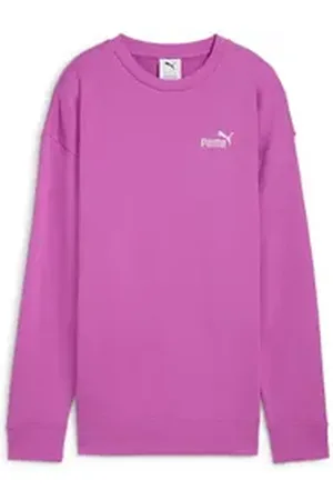 PUMA Langarmshirt ESS SMALL NO. 1 LOGO RELAXED CREW TR lila S