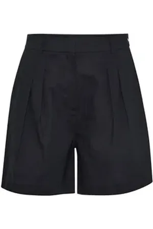 Barbour Chinoshorts Kurze Leinenhose Luna schwarz 10
