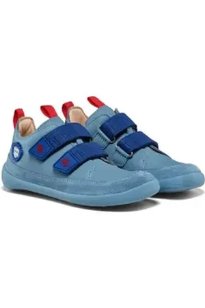 Affenzahn Barfußschuh Leder Buddy Sneaker blau|rosa 31 EU