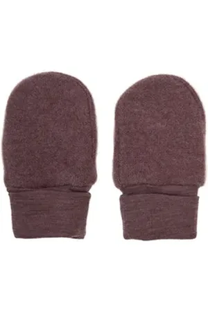 FIXONI Fäustlinge Mittens Single Layer braun 62/68 - ca. 3-6 Monate