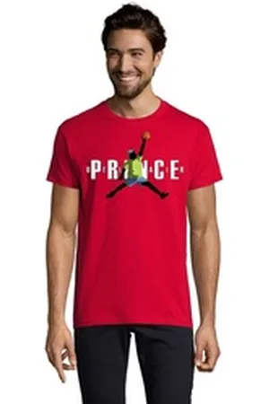 Blondie & Brownie T-Shirt Herren Fresh Prince Bel Air Basketball rot 4XL