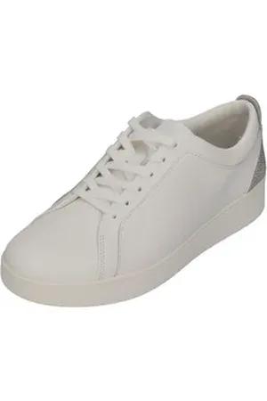 FitFlop RALLY CRYSTAL BACKTAB Sneaker urban white silver weiß 41 EU