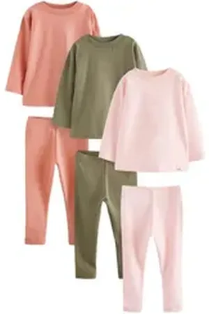 Next Pyjama Pyjamas im 3-Pack (6 tlg) grün 116-122 (6-7 J.)