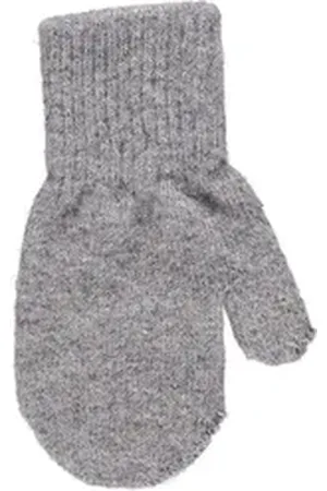 CeLaVi Fäustlinge Basic magic mittens-solid col grau 1-2 Jahre