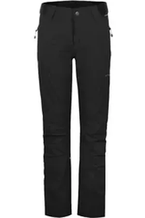 Bergson Regenhose MICK COMFORT Thermo Kinder Regenhose, leicht wattiert, 12000 mm Wassersäule, Normalgrößen schwarz 116