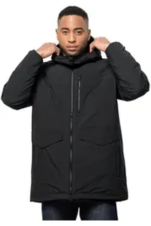 Jack Wolfskin Funktionsparka KOENIGSBAU Winterjacke mit Kunstfaserfüllung schwarz L