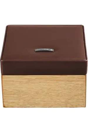 Windrose Schmuckkoffer Wood braun