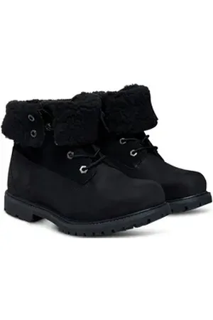Timberland AUTHENTICMID WARM LINED WATERPROOF BOOT Winterboots Snowboots, Winterstiefel, Winterschuhe, wasserdicht und gefüttert schwarz 39,5 EU