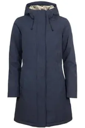 elkline Winterjacke Apres Ski tailliert geschnitten warm gefüttert und wasserdicht blau 34