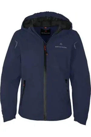 Bergson Regenjacke LIO Kinder Regenjacke, Netzfutter, 12000 mm Wassersäule, Normalgrößen, pe blau 140