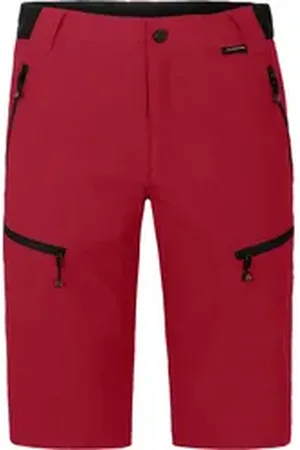 Bergson Outdoorhose LEBIKO Bermuda Herren Wandershorts, robust, elastisch, Normalgrößen, rot rot 60