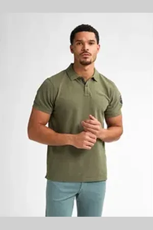 Petrol Industries Poloshirt Klassisches Poloshirt Mangrove grün L