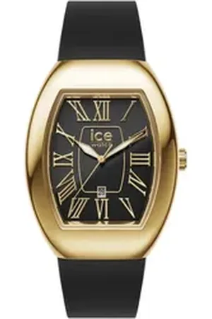 Ice-Watch Quarzuhr ICE boliday - Dome - Metal - Small - 3H + Date 024048, Armbanduhr, Damenuhr, Silikonarmband, Datum, analog schwarz