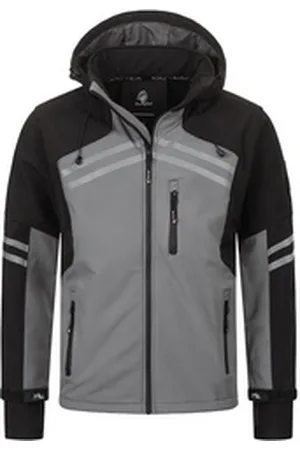 rock creek Softshelljacke Herren Softshelljacke Wanderjacke H-285 grau 4XL
