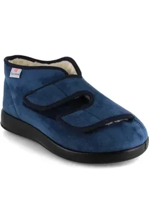 Florett VAROMED Genua Winter II Hausschuh Verbandsschuh blau 40 EU