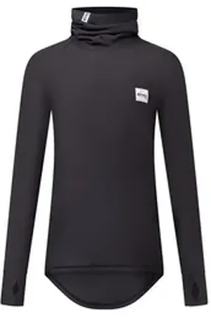 Eivy Langarmshirt (1-tlg) mit extra hohem Kragen schwarz S