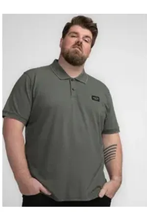 Petrol Industries Poloshirt Klassisches Poloshirt in Plus Size Arctic grün 5XL