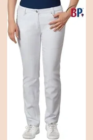 BP. Stretch-Jeans Damen 5 Pocket Jeans, weiß Industriewäsche geeignet weiß 30/32