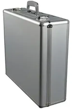 Alumaxx Business-Koffer Stratos V, 0 Rollen, Reisegepäck, Business-Koffer aus Aluminium silberfarben