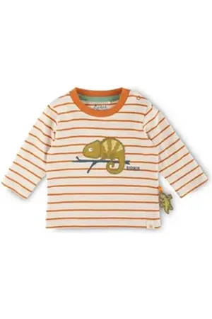 sigikid Langarmshirt Langarmshirt welcome to the jungle (1-tlg) weiß 98
