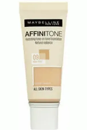 Maybelline NEW YORK Foundation Affinitone Feuchthalte-Make-up 02 Light Porcelain 30ml