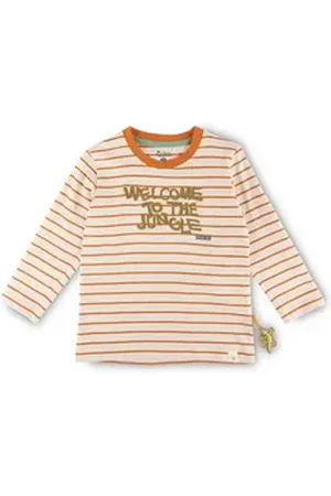 sigikid Langarmshirt Langarmshirt welcome to the jungle (1-tlg) weiß 110