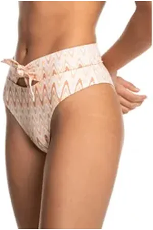 Quiksilver Highwaist-Bikini-Hose High Waist Bikinibottom Cosmic Ripples beige L