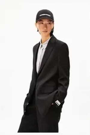 Armedangels Jackenblazer MIKULAA Damen (1-tlg) schwarz M/38/40
