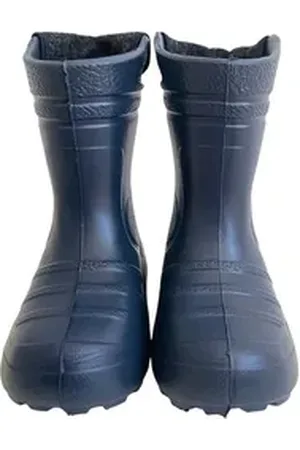 HOBEA Kinder Gummistiefel dunkelblau 26 Gummistiefel super leicht blau 26 EU