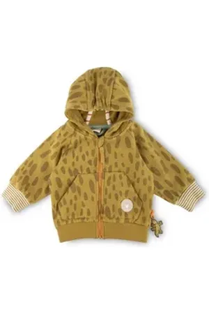 sigikid Sweatjacke Sweatjacke welcome to the jungle (1-tlg) grün 86