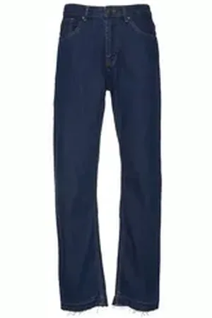 DEF Bequeme Jeans Herren Straight Loose Fit Denim (1-tlg) blau 30