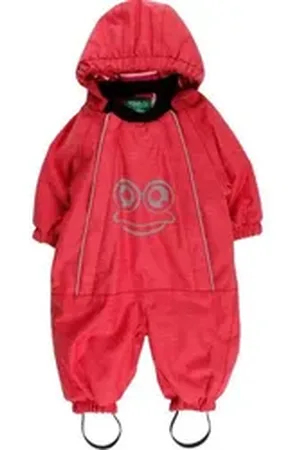 Green Cotton Schneeoverall Schneeanzug praktisch vorne zu öffnen rot 68/74