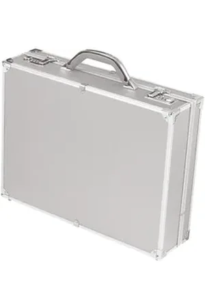 Alumaxx Aktenkoffer Octan, Attachékoffer, 0 Rollen silberfarben