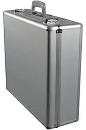 Alumaxx Business-Koffer Stratos II, 0 Rollen, aus Aluminium silberfarben