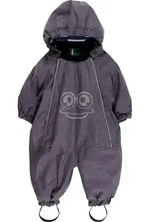 Green Cotton Schneeoverall Schneeanzug praktisch vorne zu öffnen blau|grau 68/74