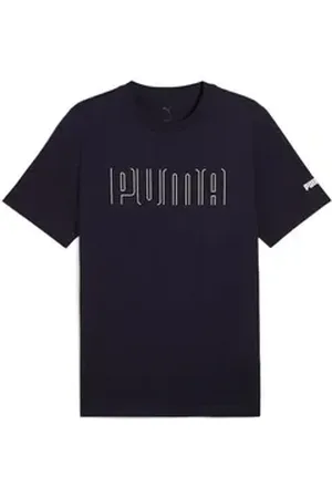 PUMA T-Shirt SPORT GRAPHIC TEE blau XXL