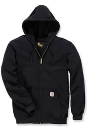 Carhartt Hoodie Zip Sweater mit Reißverschluss schwarz M