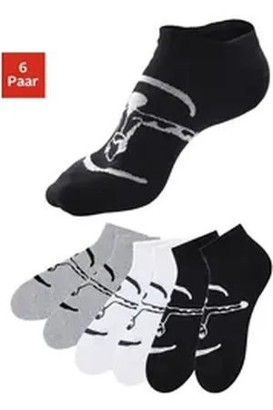 CHIEMSEE Sneakersocken (Packung, 6-Paar) ideal für Sport & Freizeit bunt|grau|schwarz 39-42