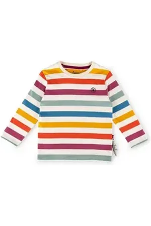 sigikid Langarmshirt Kindershirt Langarmshirt Happy Crocodile (1-tlg) beige 110
